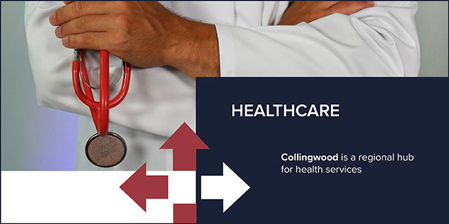 Collingwood is a hub for health services